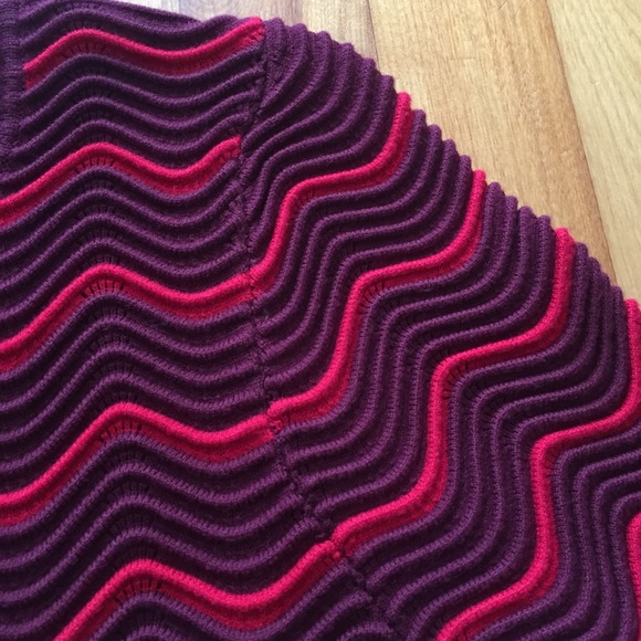 Milly Zigzag Knit Midi Dress - Picture 5 of 8